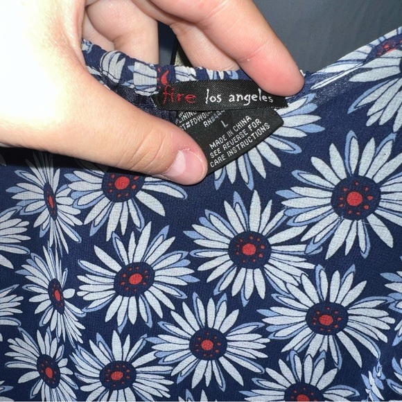 Blue and white floral sundress - Picture 2 of 3